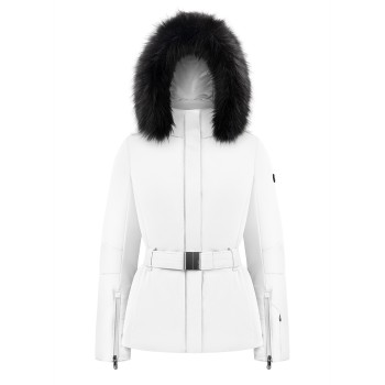 Womens ski jacket white Emily