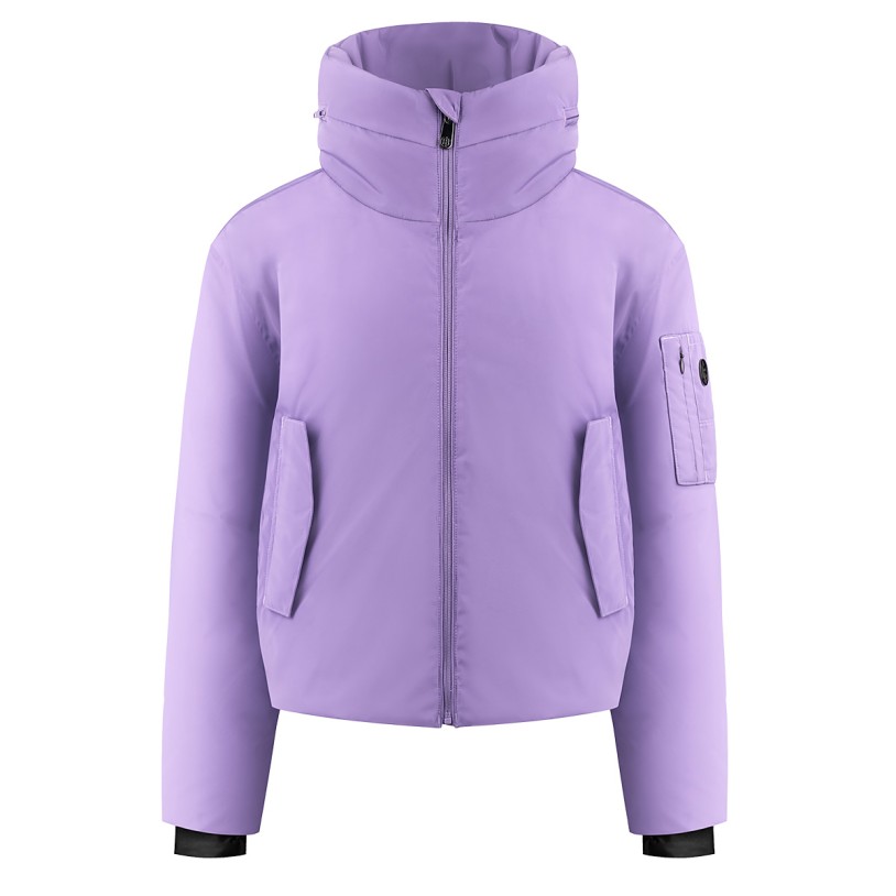 Womens ski jacket lavender purple Julie