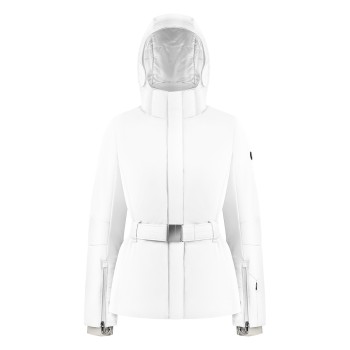 Womens ski jacket white Joana