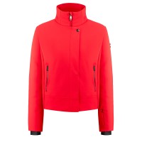 Womens softshell jacket scarlet red Gladys