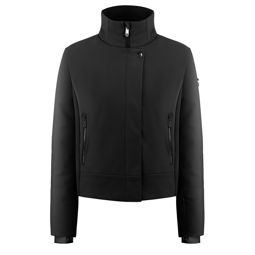 Womens softshell jacket black Gladys