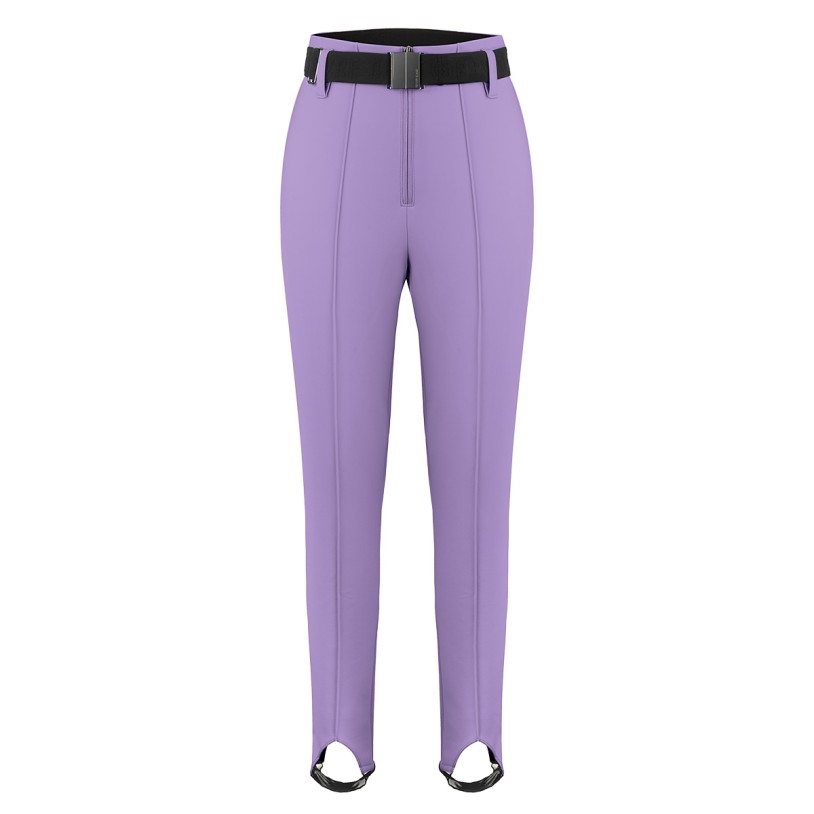 Womens softshell pants lavender purple Gysel