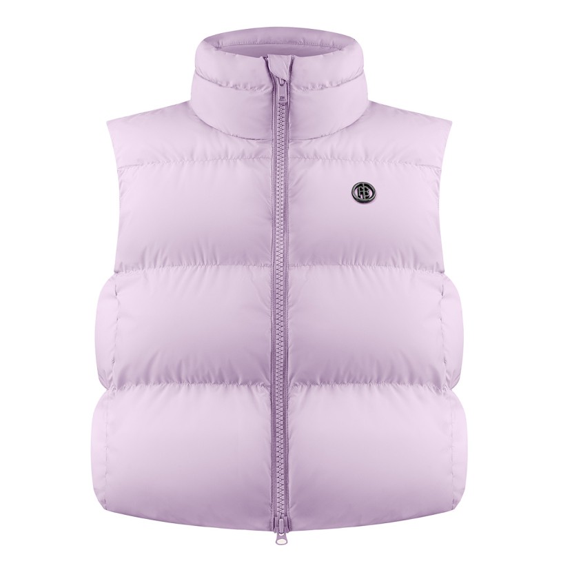 Womens synthetic down vest dream purple Charlie