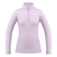 Womens base layer with zip dream purple Mia