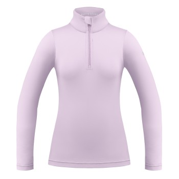 Womens base layer with zip dream purple Mia