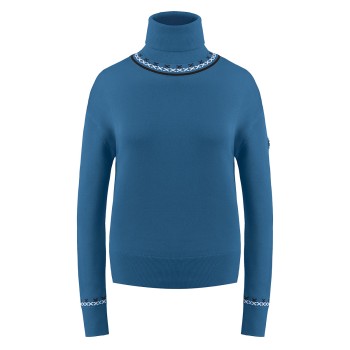 Womens knit pullover twilight blue Alba