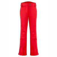 Womens stretch ski pants scarlet red