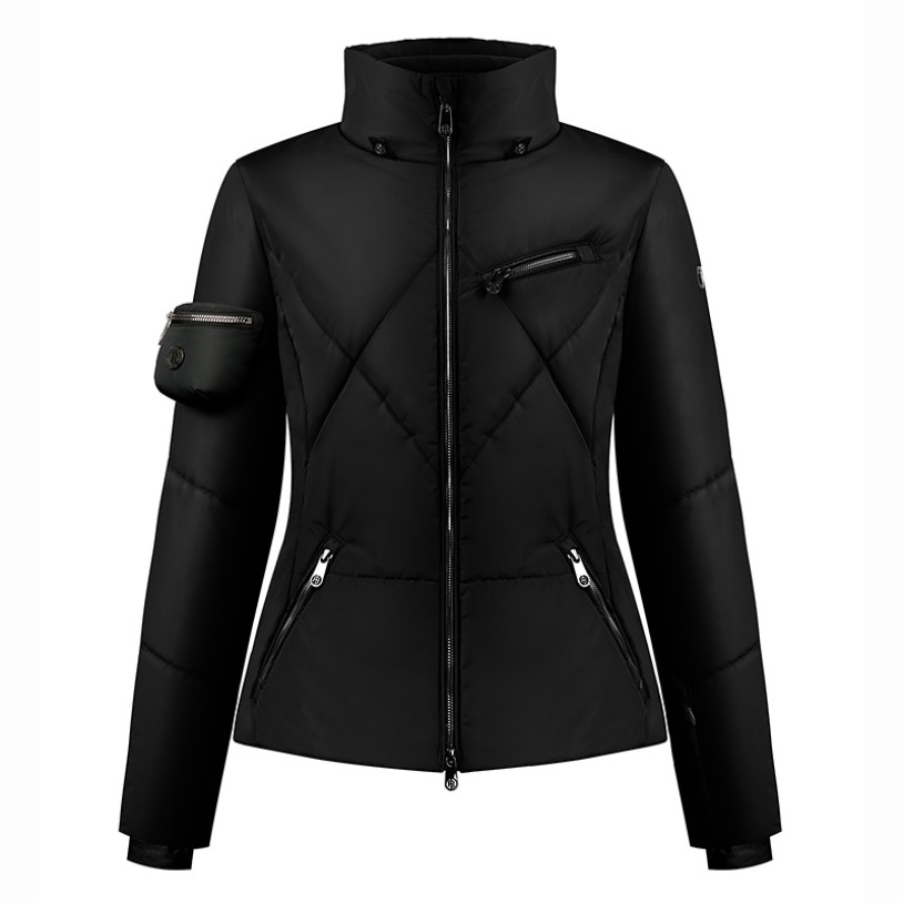 Womens ski jacket black