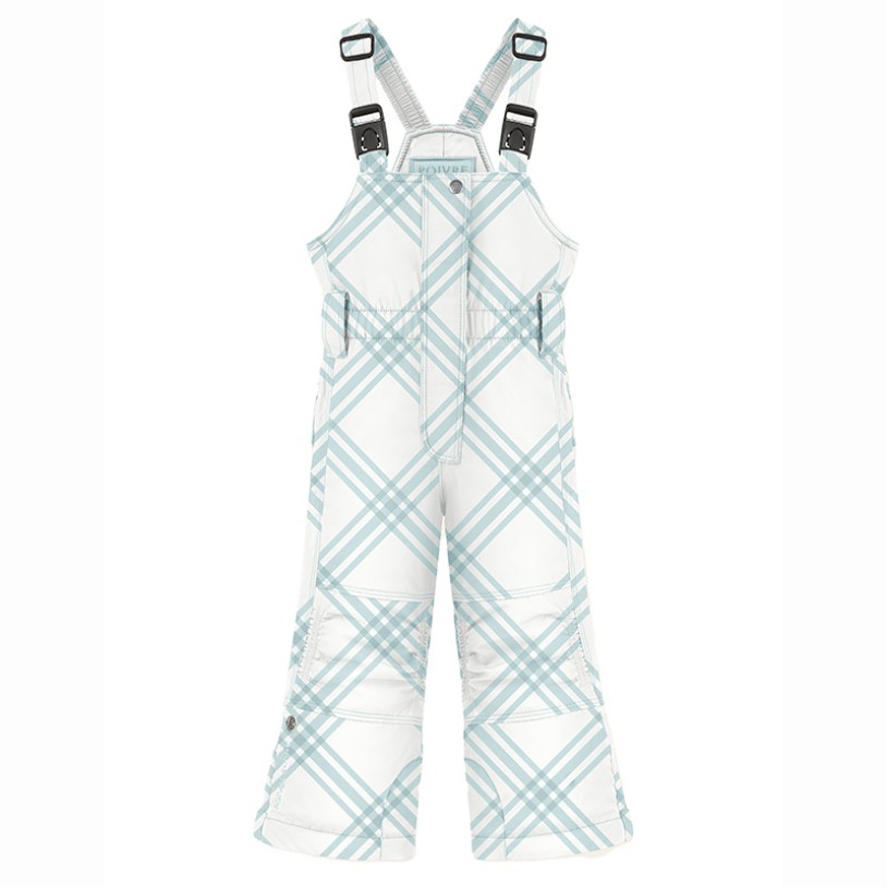 Girls ski pants cross aloe blue