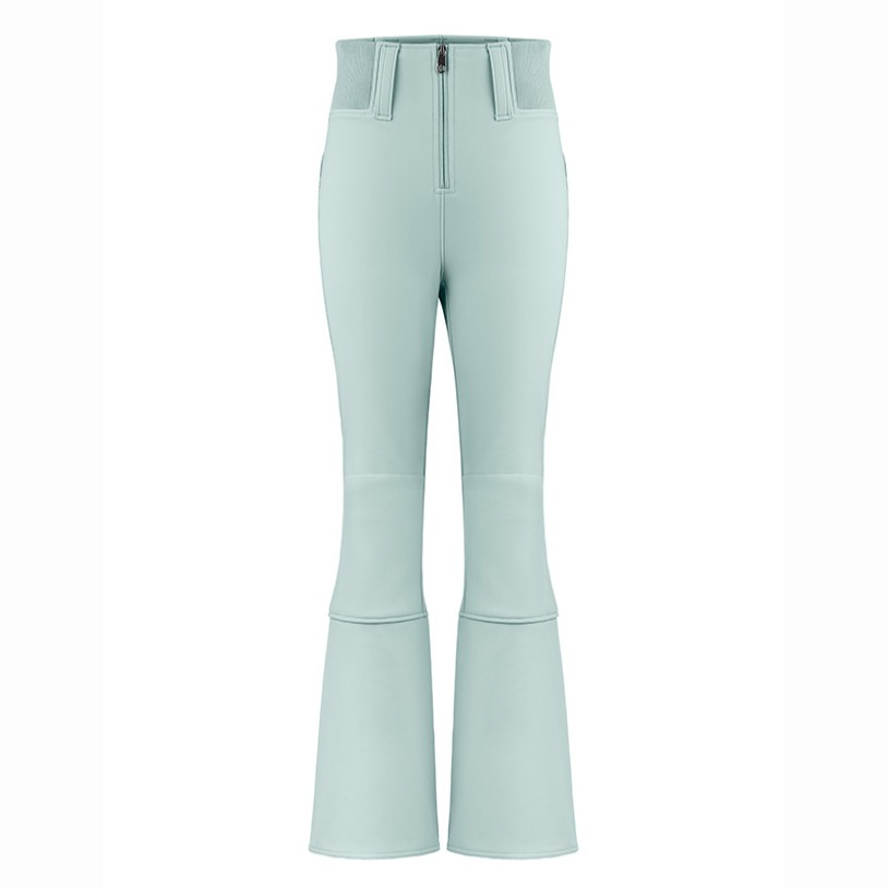 Womens softshell pants aloe blue