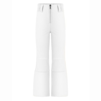 Girls softshell pants white