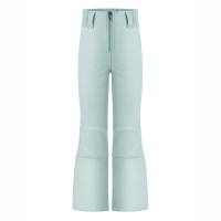 Girls softshell pants aloe blue