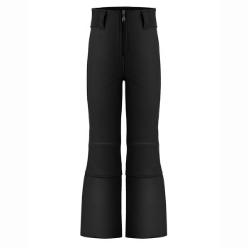 Girls softshell pants black