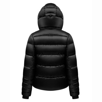 Womens synthetic down ski jacket black