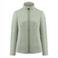 Womens micro fleece lichen green