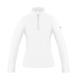 Girls micro fleece jacket white