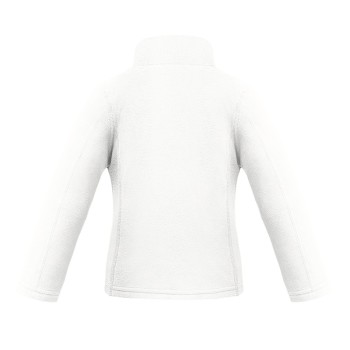 Girls micro fleece jacket white