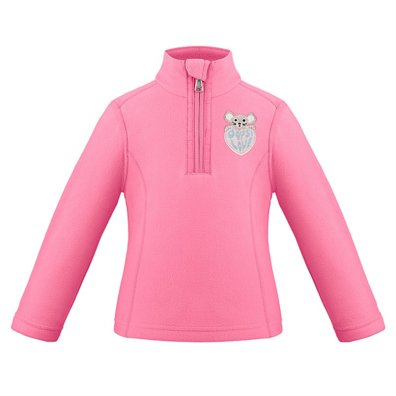 Girls micro fleece jacket orchid pink