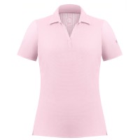 Womens polo shirt powder pink