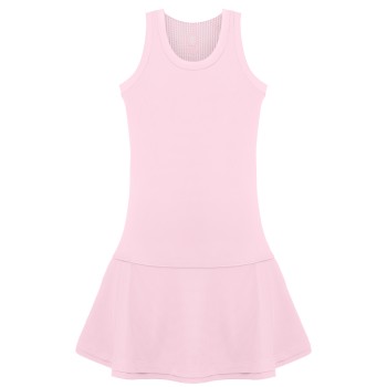 Girls dress powder pink