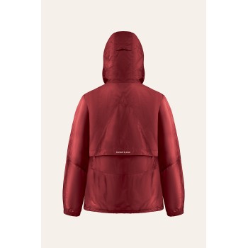 Womens windbreaker tango red