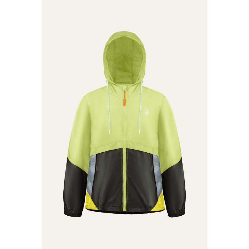 Girls windbreaker mellow green