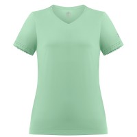 Womens t-shirt almond green