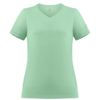 Womens t-shirt almond green