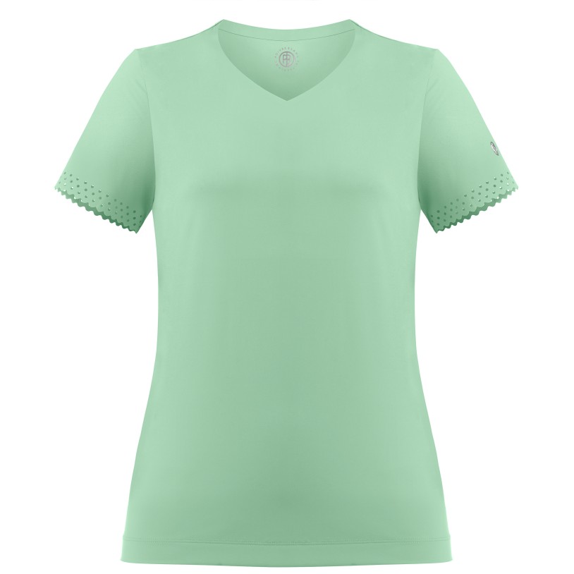 Womens t-shirt almond green