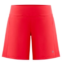 Womens stretch shorts strong red