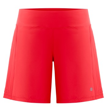 Womens stretch shorts strong red