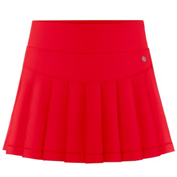 Womens skort strong red