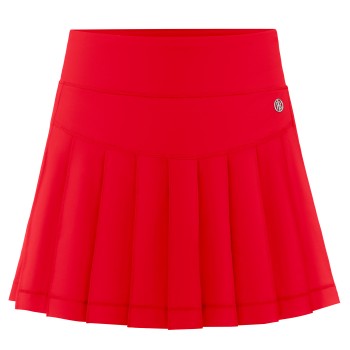 Girls skort strong red