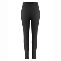 Womens knit leggings black