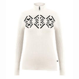 Womens knit sweater white