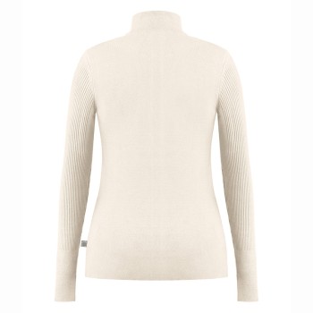 Womens knit sweater white