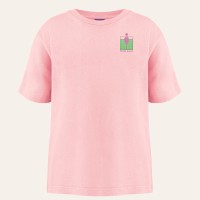 Girls cotton t-shirt tennis flamingo pink