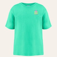 Girls cotton t-shirt tennis mint green