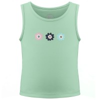 Girls top almond green