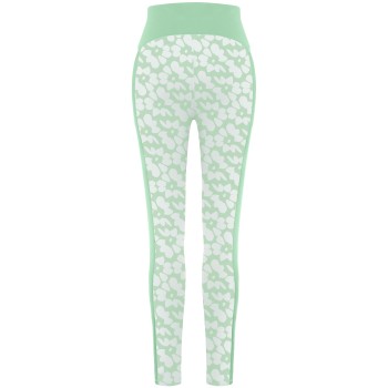 Womens leggings flower green/green