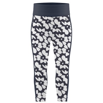 Girls leggings flower oxford blue/blue