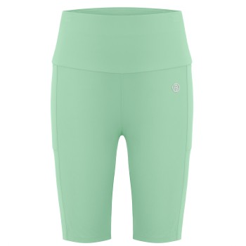 Womens shorts almond green