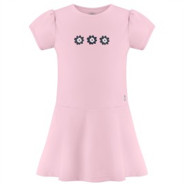 Girls dress powder pink