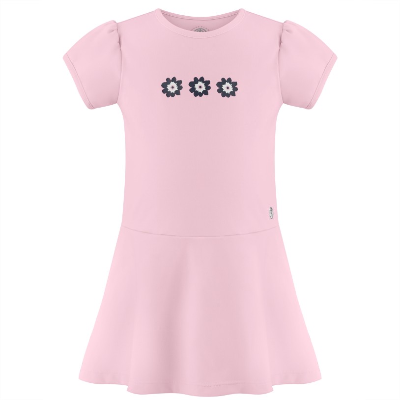 Girls dress powder pink