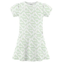 Girls dress flower green/green