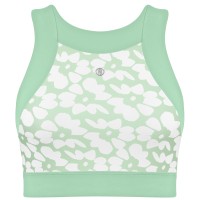 Womens bra flower green/green