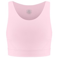 Girls crop top powder pink