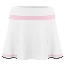 Womens tennis skort white/powder pink