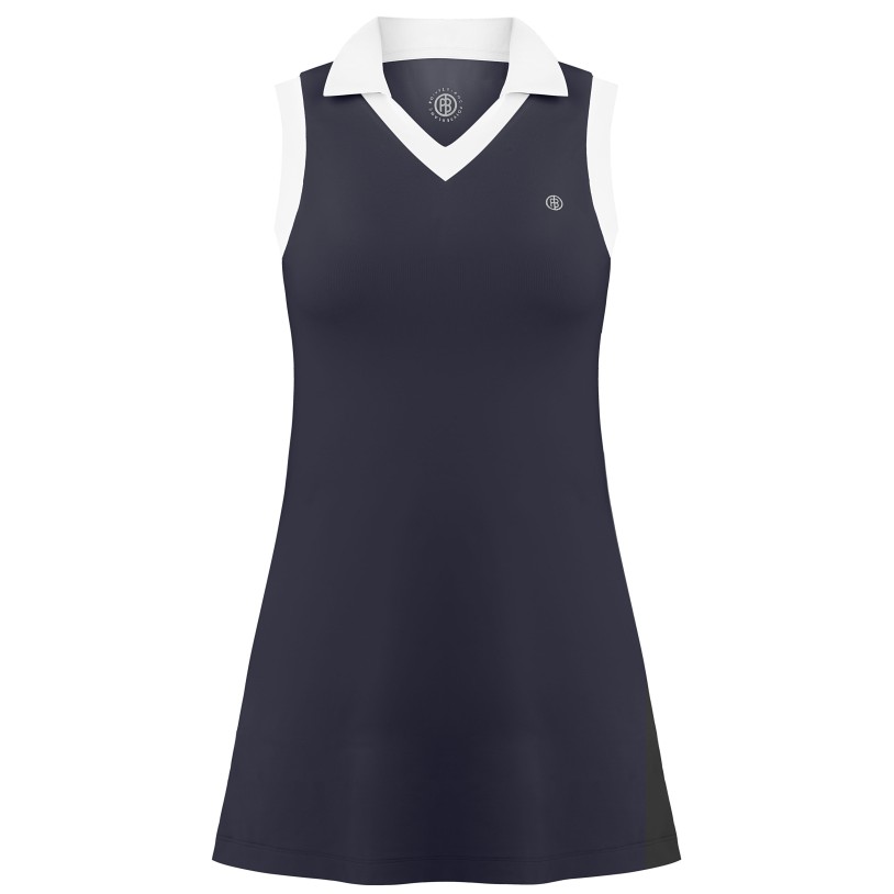 Womens dress oxford blue/white