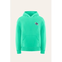 Womens hoodie flip flop mint